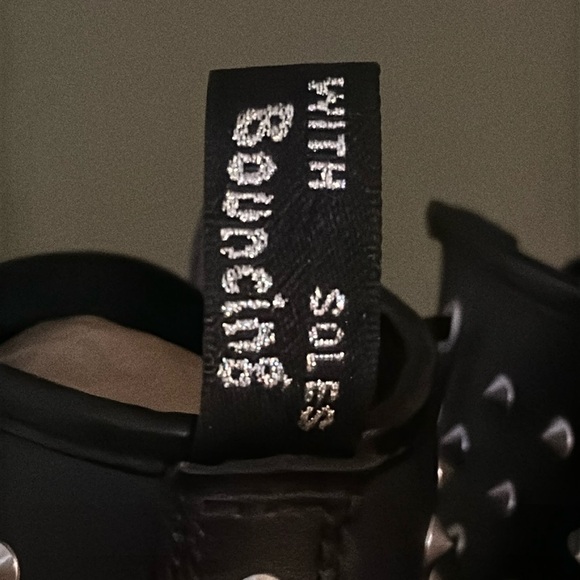 DR. MARTENS 1460 Stud Wanama Leather Lace Up Boots - Picture 7 of 16